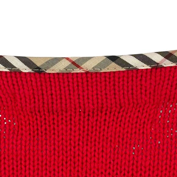 Jack B Quick Fuzzy Scotty Dog Knit Cardigan Sweater Size Medium Coin Purse - Picture 8 of 10